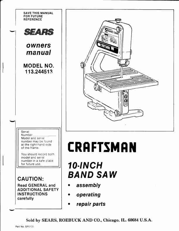 Craftsman Saw 113 244513-page_pdf